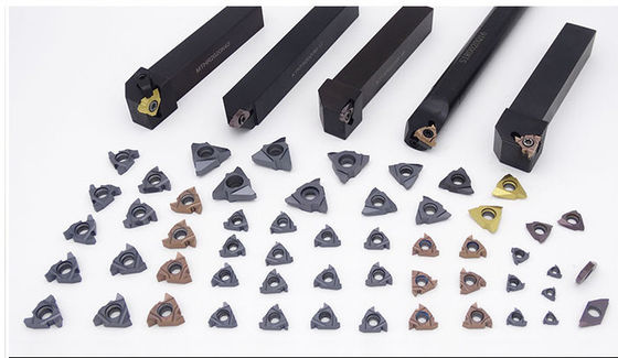 Metal Kesme İçin Yüksek Hızlı 16NR PVD Tungsten Karbür Uç Diş Açma Aleti