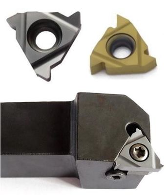 Cilalı Karbür Diş Açma Uçları Cnc Kesme Aletleri HR10 - HR40