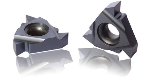 Metal Kesme İçin Yüksek Hızlı 16NR PVD Tungsten Karbür Uç Diş Açma Aleti